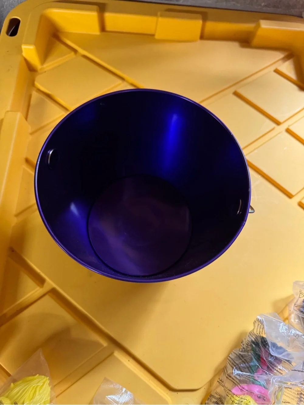 Disney Pixar Elio Promotional Metal Bucket & Cup w/ Straw Movie Promo